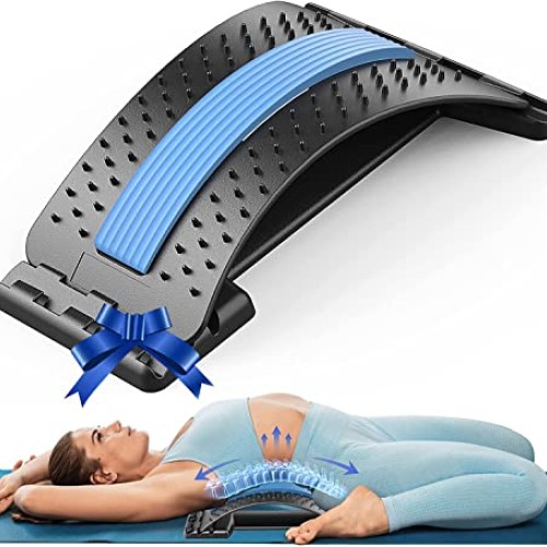 NIBST Upgraded Back Cracker Device, Back Stretcher for Lower Back ...