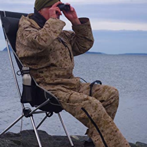 NiceC Ultralight High Back Folding Camping Chair, Upgrade with Rem...