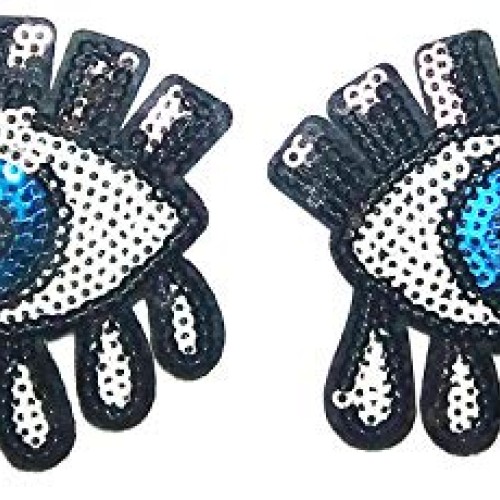 Eye Eyeball Tattoo Wicca Occult Goth Punk Retro Kids Cartoon Kid P...