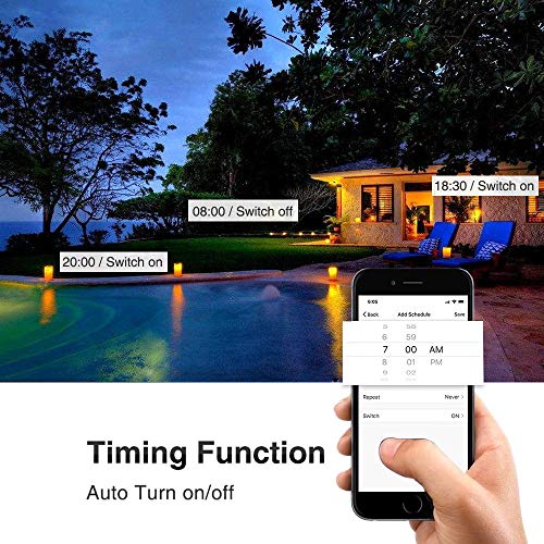 12W Landscape Lights,24V Bluetooth APP Control LED Garden Lights w...