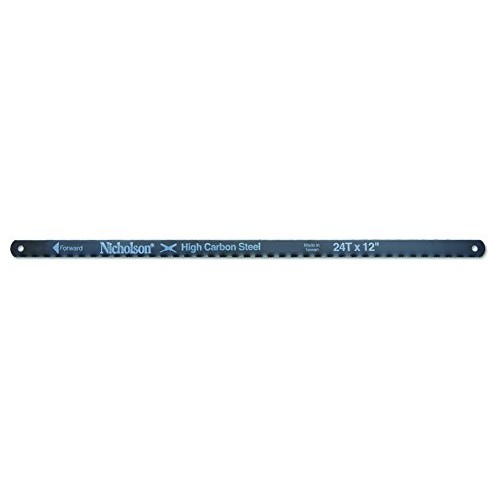 Nicholson 63280 SS1232 Shatterproof 12 x 32 TPI Hacksaw Blade 2 ...