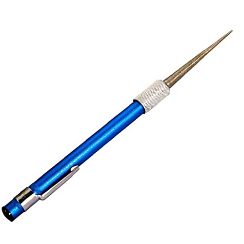 NIDONE Pen Tool,Pen Sharpener Stone, Multi-Function Pen Shape Pock...