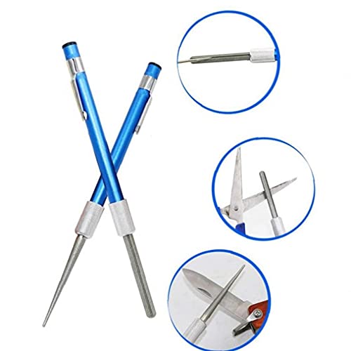NIDONE Pen Tool,Pen Sharpener Stone, Multi-Function Pen Shape Pock...