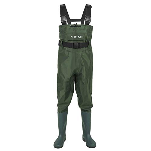 Night Cat Fishing Wader for Men Women Waterproof Hunting Chest Wad...