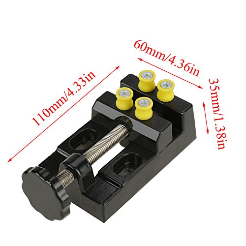 Mini Flat Carving Clamp Bench Vise, for Jewelry Walnut Nuclear Wat...