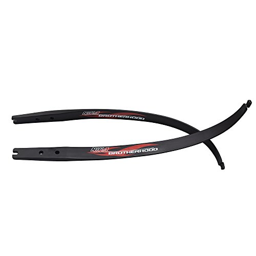 NIKA ARCHERY 60 Recurve Bow ILF Limbs 20lbs Beginner Hunting Shoo...