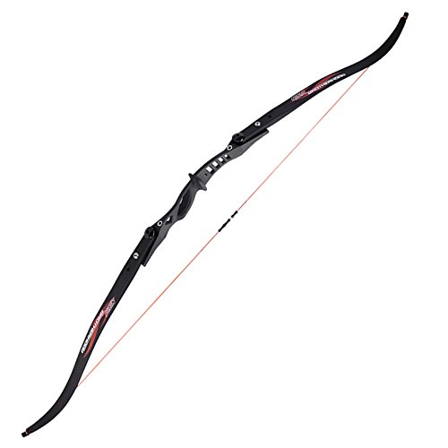 NIKA ARCHERY 60 Recurve Bow ILF Limbs 20lbs Beginner Hunting Shoo...