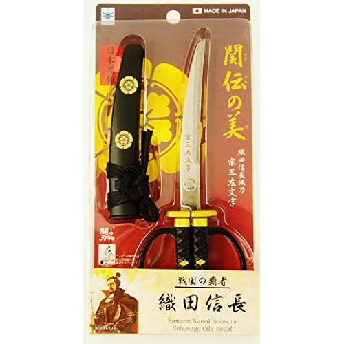 NIKKEN Scissors Oda Nobunaga Japanese sword Scissors Japan Made