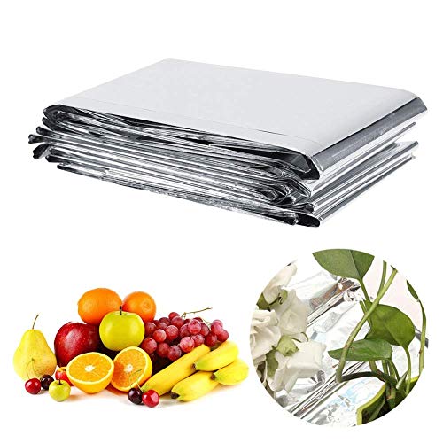 Nikou Silver Plant Reflective Film High Reflective 1Pc 210 x 120cm...