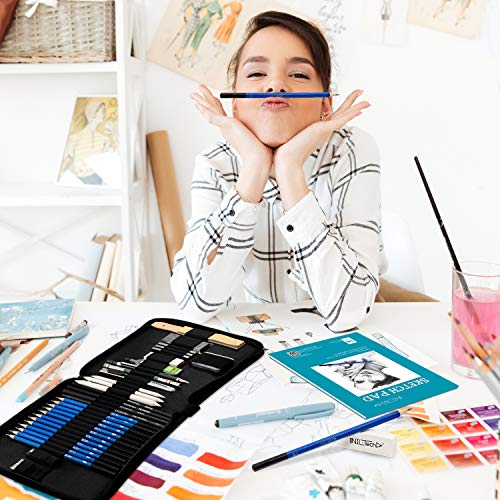 Drawing Pencils Art Supplies - 37 Sketching Art Set - Each Art Sup...