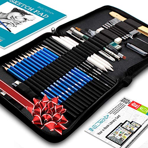 Drawing Pencils Art Supplies - 37 Sketching Art Set - Each Art Sup...