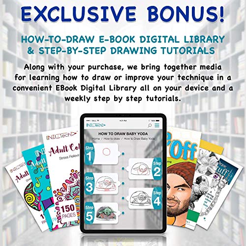 Drawing Watercolor Pencils Art Supplies – 54 Coloring and Sketchin...