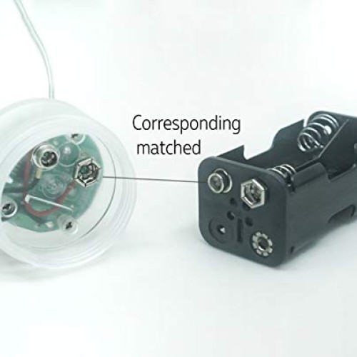 2 Pack 198 LED Fireworks Lights, Hanging Starburst Lights, Battery...