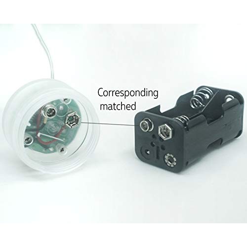 2 Pack 198 LED Fireworks Lights, Hanging Starburst Lights, Battery...