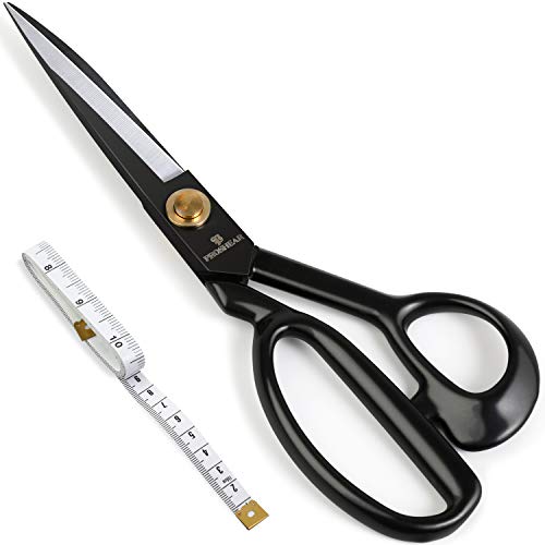 Professional Tailor Scissors 9 Inch for Cutting Fabric Heavy Duty ...