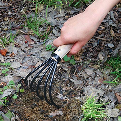 Nisaku by Sun Joe NJP555 Handheld Claw Rake Cultivator, Authentic ...