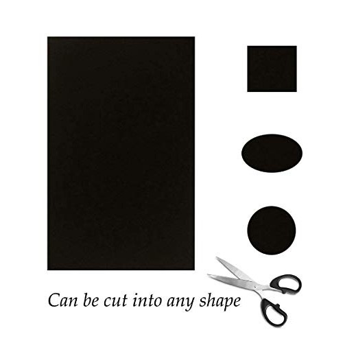 Nisorpa 6pcs Self Adhesive Leather Repair Patch Black PU Leather P...