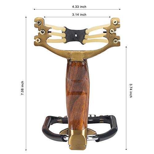 NISPOTDOR Professional Slingshot Set, Y Shot Hunting Slingshot for...