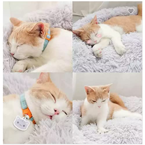 Nisrada Cat Beds for Indoor Cats,20/24 Inch Dog Bed for Small Meli...