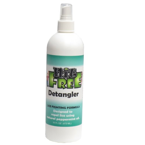 Nit Free Head Lice Mint Oil Peppermint Detangling Spray, Leave in ...