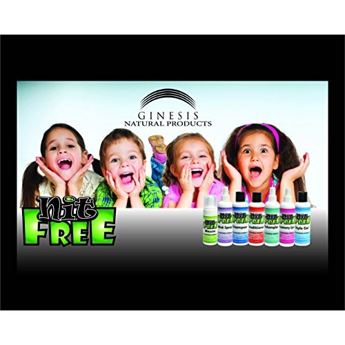 Nit Free Head Lice Mint Oil Peppermint Spray, 16oz Anti Super Lice...