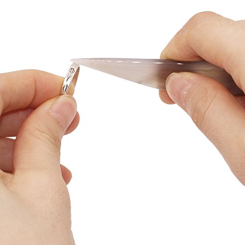 NIUPIKA Agate Burnisher Knife Craft Polishing Tool for Gold and Sl...
