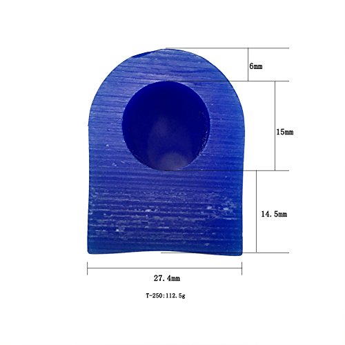 NIUPIKA Carving Wax Ring Tube for Making Rings Mold Hard Wax Blank...