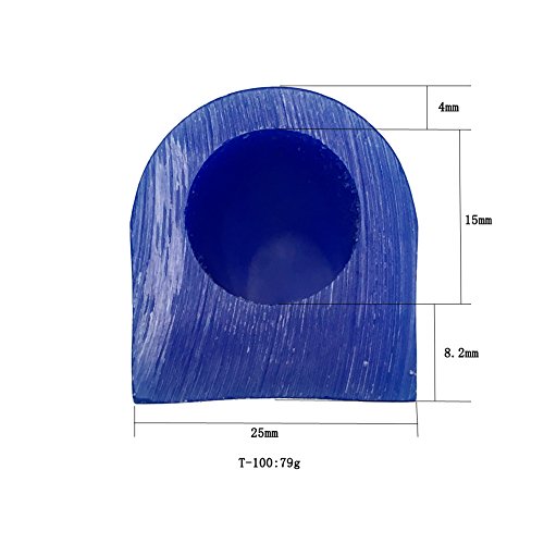 NIUPIKA Carving Wax Ring Tube for Making Rings Mold Hard Wax Blank...