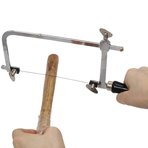 NIUPIKA Jewelers Saw Frame Adjustable with 144 Blades Professiona...