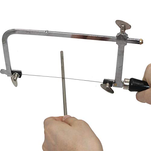 NIUPIKA Jewelers Saw Frame Adjustable with 144 Blades Professiona...