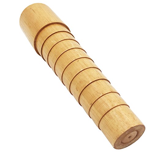 NIUPIKA Wooden Step Bracelet Mandrel Sizer Adjust Bangle Sizing Wi...