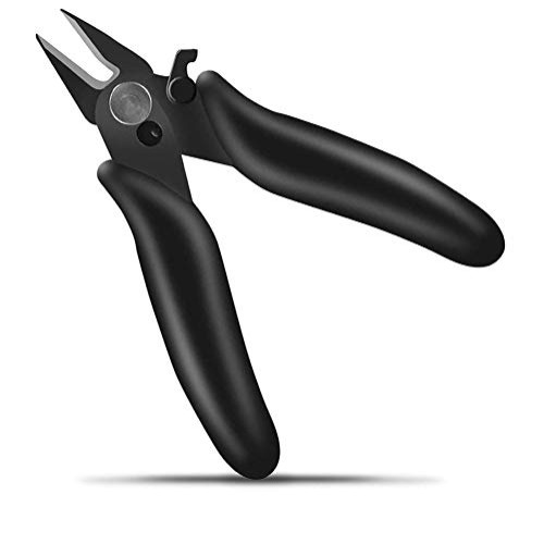 Wire Cutters, Flush Cutter 3.5 Inch Micro Cutterblack