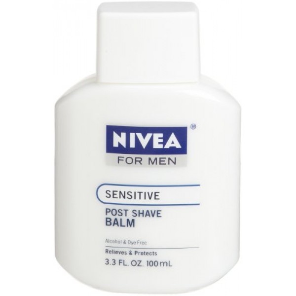 NIVEA Men Sensitive Post Shave Balm 3.3 Fluid Ounce Pack of 3