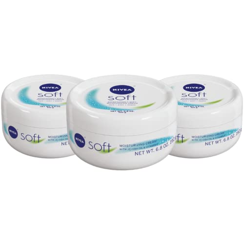 NIVEA Soft Cream, Refreshingly Soft Moisturizing Cream, Body Cream...