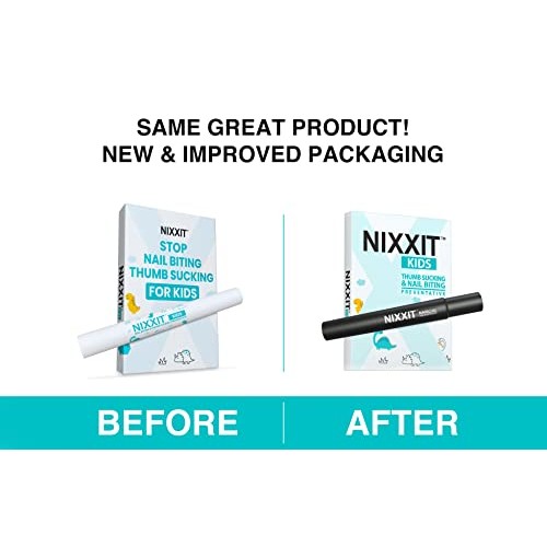 NIXXIT Nail Biting Treatment for Kids - Stop Thumb Sucking for Kid...
