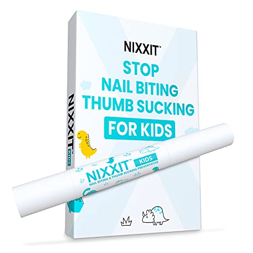 NIXXIT Nail Biting Treatment for Kids - Stop Thumb Sucking for Kid...