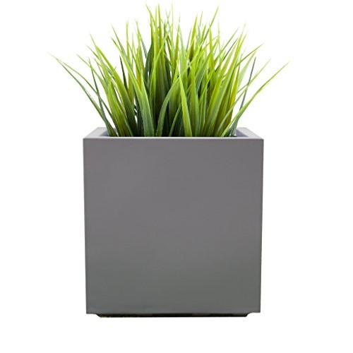 Modern Square Planter Large Outdoor, Indoor | Seeley Cube Box Pot ...
