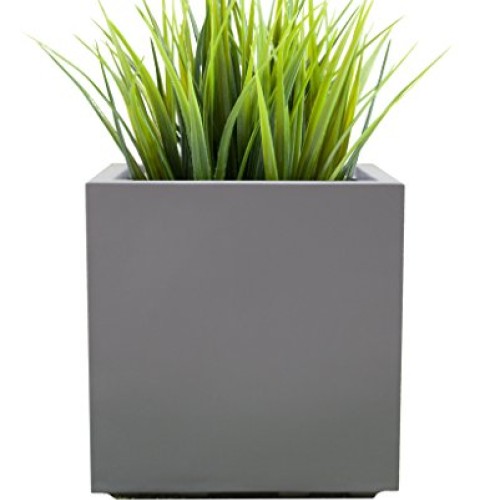 Modern Square Planter Large Outdoor, Indoor | Seeley Cube Box Pot ...