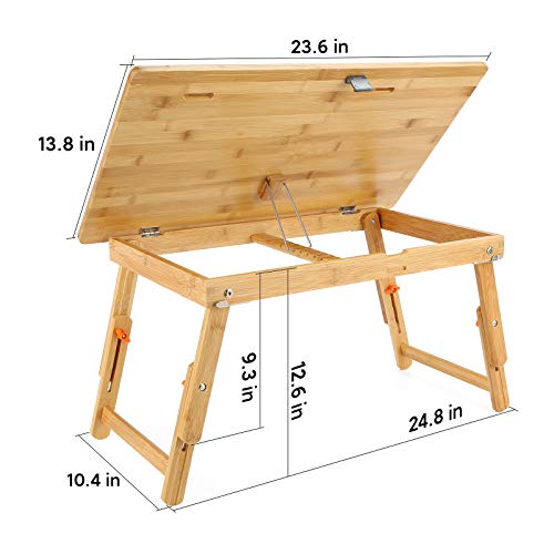 Drawing Table Nnewvante Laptop Desk Adjustable Drafting Desk Folda...