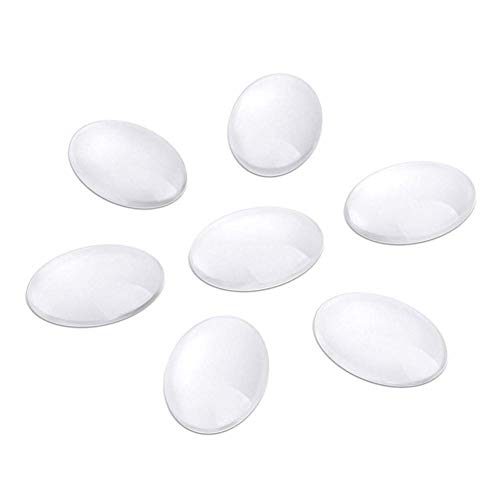 Oval Cabochon 30x40 mm for Jewelry Making 50 PCS Glass Cabochons w...