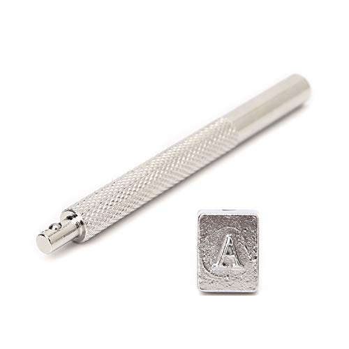 Noblik 36Pcs Metal lphabet Number Stamp Punch Set for Leather Craf...