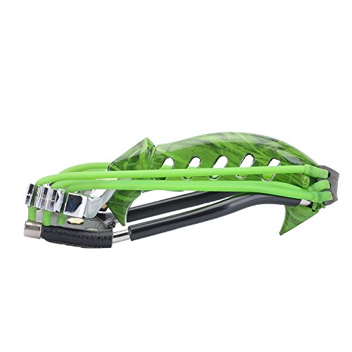 NOBONDO Strong Folding Wrist Rocket Slingshot - Heavy Duty Adjusta...