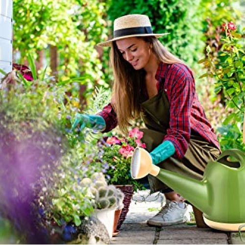 NOBONDO Watering Can 1 Gallon with Sprinkler Head, Plant Watering ...