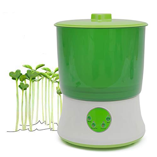Ethedeal Bean Sprouts Machine-110V 2-Layer Automatic Bean Sprouts ...