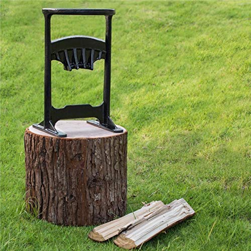 Wood Kindling Splitter Hand Grinding Blade 45# Steel, 14lb Safe ...