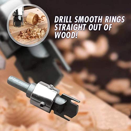 Wooden Thick Ring Maker, Multifunction High Speed Steel Drill Bit ...