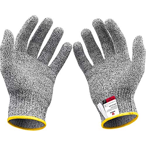 NoCry Cut Resistant Gloves for Kids, XS 8-12 Years - High Perfor...