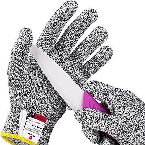 NoCry Cut Resistant Gloves for Kids, XS 8-12 Years - High Perfor...