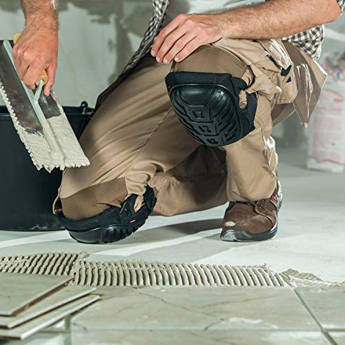 NoCry Professional Knee Pads with Heavy Duty Foam Padding and Comf...