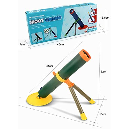 Noetoy Rocket Launchers for Kids, Military Toy Mortar with Three S...